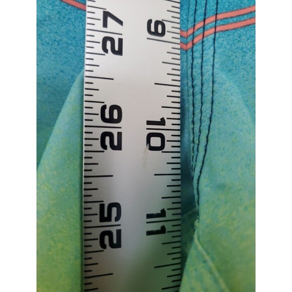 Billabong Board Shorts Platinum X 73 Blue Orange Yellow Size 31 Swim Shorts Sea - Picture 12 of 16